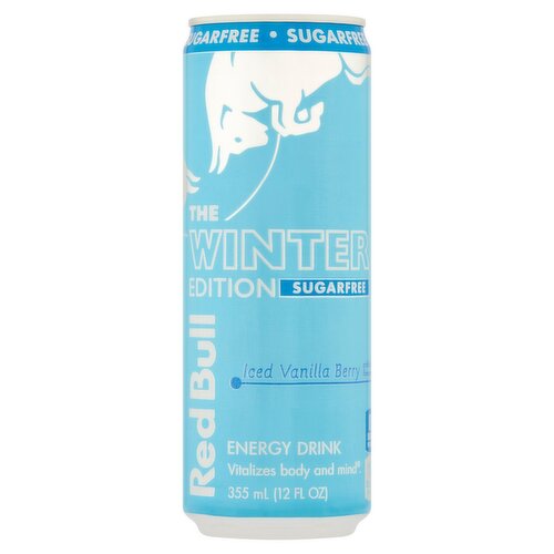 Red Bull The Winter Edition Iced Vanilla Berry Energy Drink, 12 fl oz