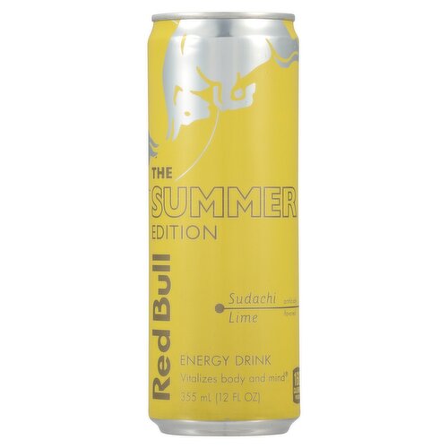 Red Bull The Summer Edition Sudachi Lime Energy Drink, 12 fl oz