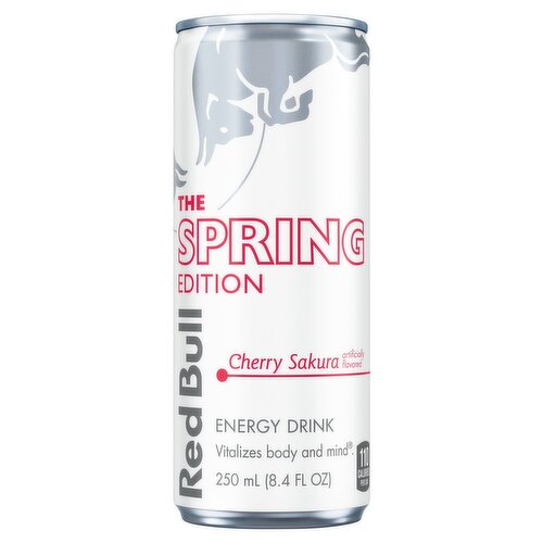 Red Bull The Spring Edition Cherry Sakura Energy Drink, 8.4 fl oz