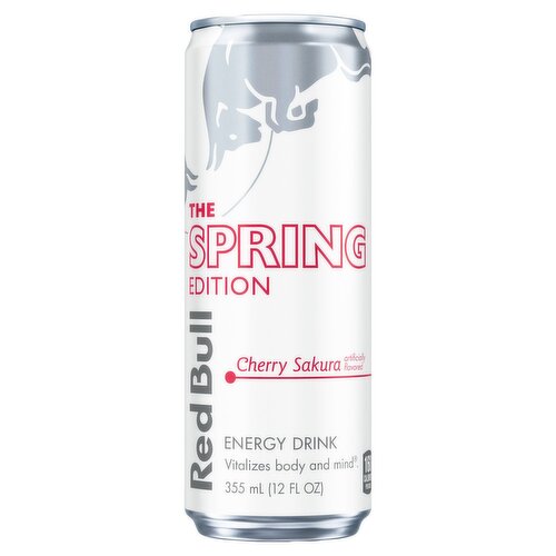 Red Bull The Spring Edition Cherry Sakura Energy Drink, 12 fl oz