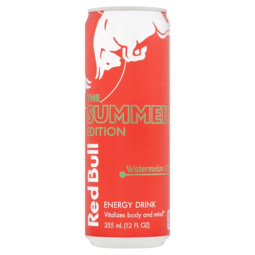 Red Bull The Summer Edition Watermelon Energy Drink, 12 fl oz