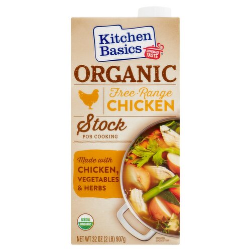 Kitchen Basics Organic Chicken Stock, 32 oz