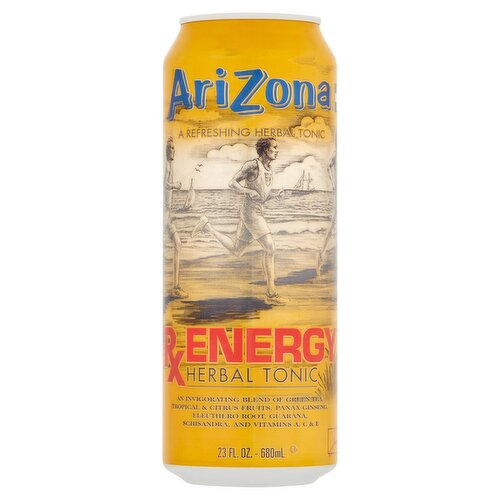 AriZona Rx Energy Herbal Tonic, 23 fl oz