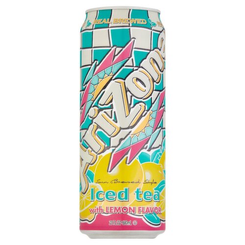 AriZona Sun Brewed Style Iced Tea with Lemon Flavor, 23 fl oz