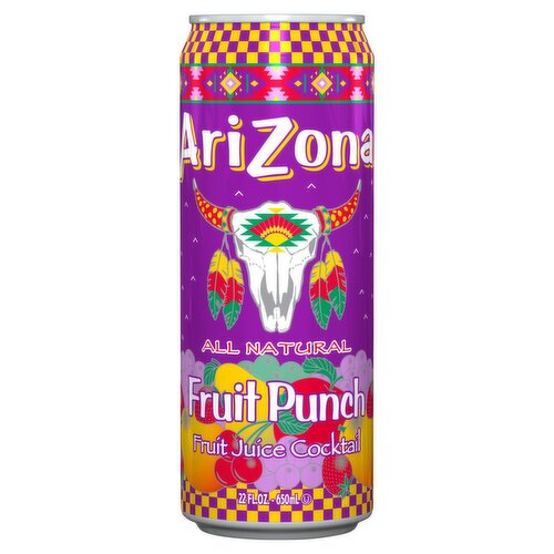 AriZona Fruit Punch Fruit Juice Cocktail, 22 fl oz