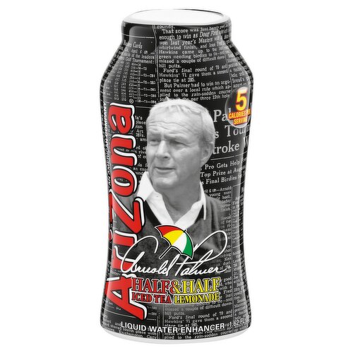 Arizona Arnold Palmer Half & Half Iced Tea Lemonade Liquid Water Enhancer, 1.62 fl oz
