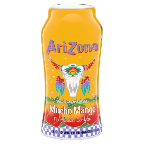Arizona Mucho Mango Fruit Juice Cocktail Liquid Water Enhancer, 1.62 fl oz