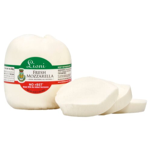 Lioni Fresh Mozzarella, 16 oz