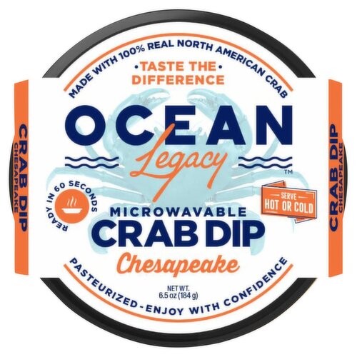 Ocean Legacy Chesapeake Crab Dip, 6.5 oz