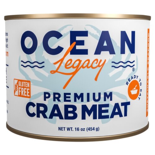 Ocean Legacy Jumbo Lump Premium Crab Meat, 16 oz