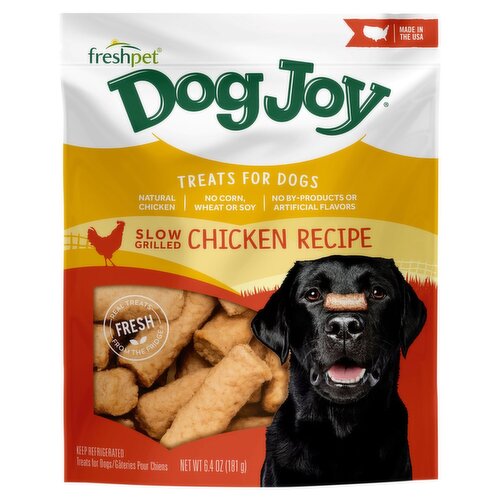 Freshpet Dog Joy Slow Grilled Chicken Recipe Treats for Dogs 6.4 oz The Fresh Grocer