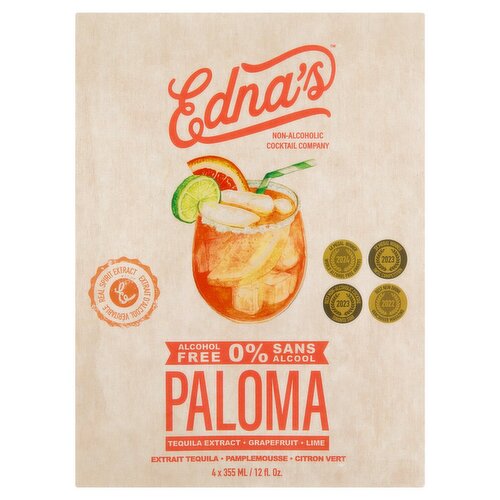 Edna's Non-Alcoholic Cocktail Company Paloma