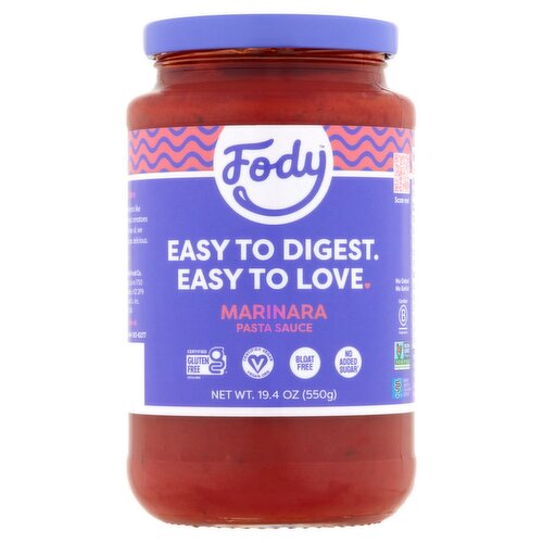 Fody Marinara Pasta Sauce, 19.4 oz