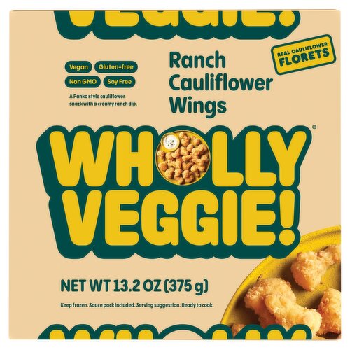 Wholly Veggie! Ranch Cauliflower Wings, 13.2 oz