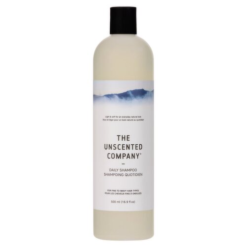 The Unscented Company Daily Shampoo, 16.9 fl oz