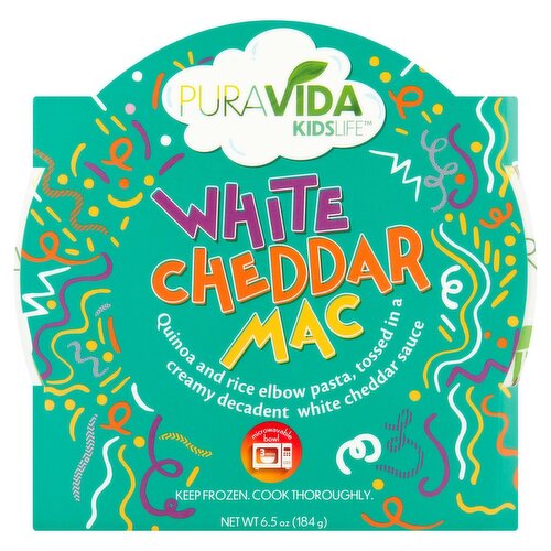 Pura Vida KidsLife White Cheddar Mac, 6.5 oz