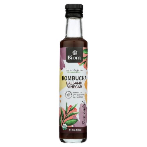 Biora Kombucha Balsamic Vinegar, 8.5 fl oz