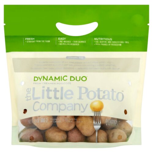 The Little Potato Company Dynamic Duo Fresh Creamer Potatoes, 1.5 lb