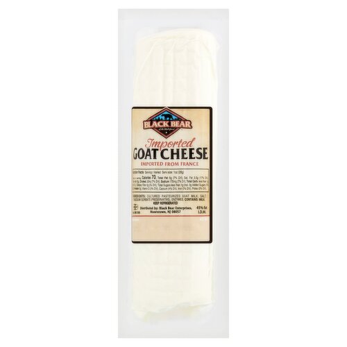 Black Bear Imported Goat Cheese, 11 oz