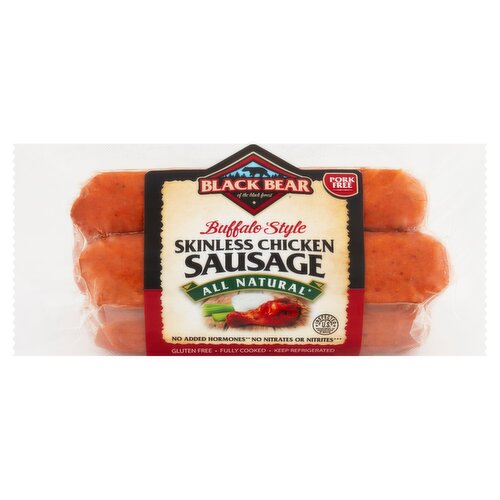 Black Bear Buffalo Style Skinless Chicken Sausage, 12 oz