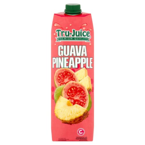 Tru-Juice Guava Pineapple Juice Drink, 33.8 fl oz