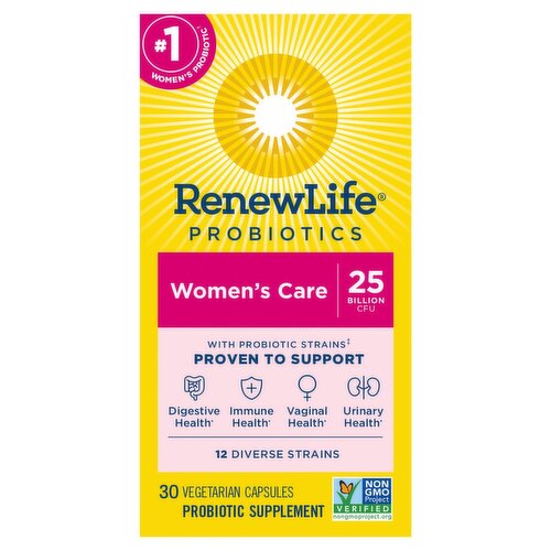 Renew Life Women's Care Probiotic Supplement, 30 count