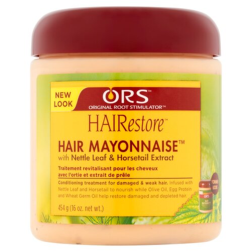 ORS Hairestore Hair Mayonnaise with Nettle Leaf & Horsetail Extract, 16 oz