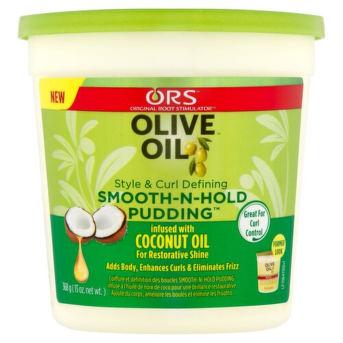 ORS Olive Oil Style & Curl Defining Smooth-N-Hold Pudding, 13 oz