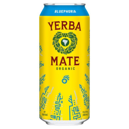 Guayakí Organic Bluephoria Yerba Mate Plant Powered Brew, 15.5 fl oz