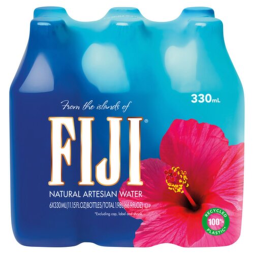 Fiji Natural Artesian Water, 11.15 fl oz, 6 count