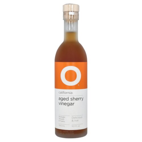 O California Aged Sherry Vinegar, 10.1 fl oz