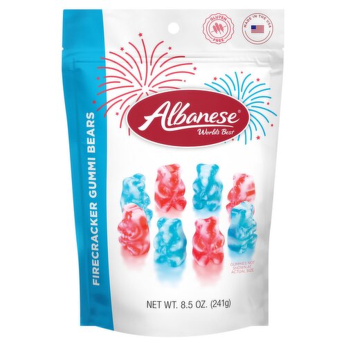 Albanese Firecracker Gummi Bears, 8.5 oz