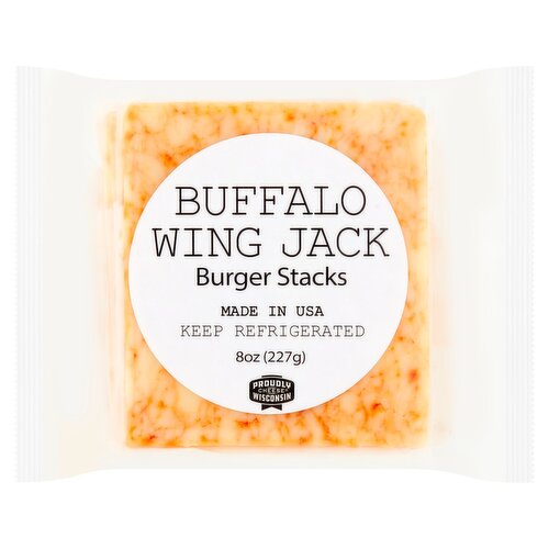 Burger Stacks Buffalo Wing Jack Cheese, 8 oz