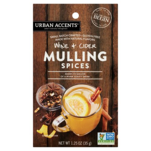 Urban Accents Wine & Cider Mulling Spices, 1.25 oz