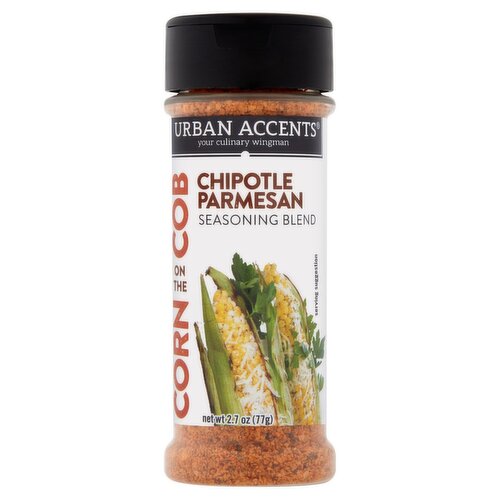 Urban Accents Corn on the Cob Chipotle Parmesan Seasoning Blend, 2.7 oz