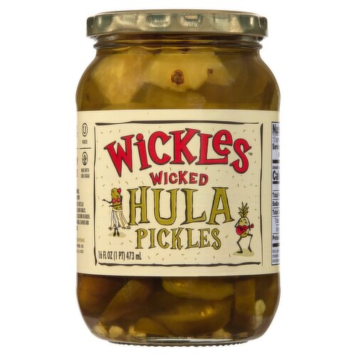 Wickles Wicked Hula Pickles, 16 fl oz