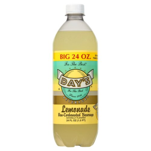 Day's Lemonade Non-Carbonated Beverage, 24 fl oz