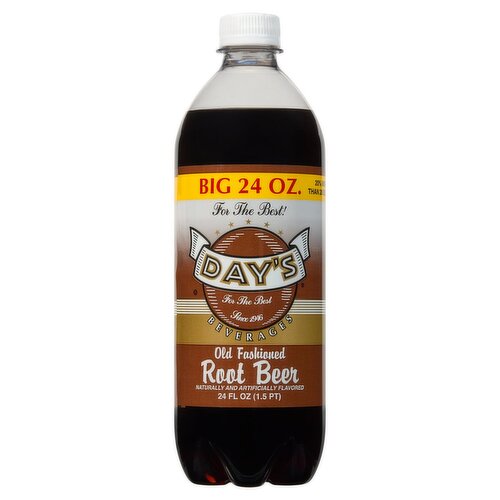 Day's Old Fashioned Root Beer, 24 fl oz