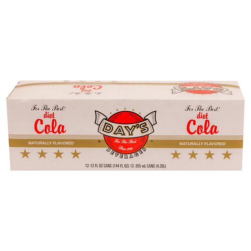 Day's Diet Cola, 355 ml, 12 count
