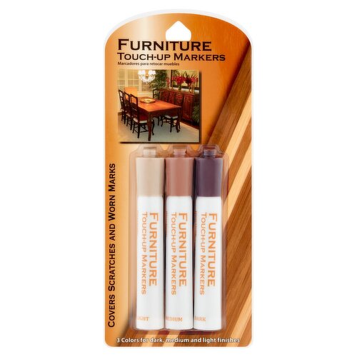 Jacent Furniture Touch-Up Markers, 3 count