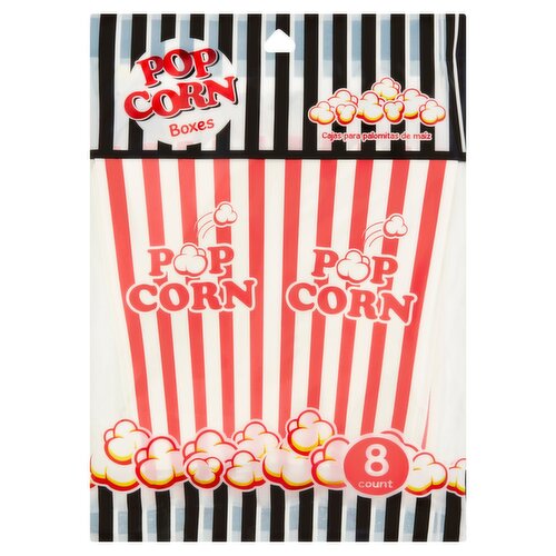 Popcorn Boxes, 8 count