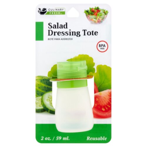 Jacent Culinary Fresh Salad Dressing Tote, 2 oz