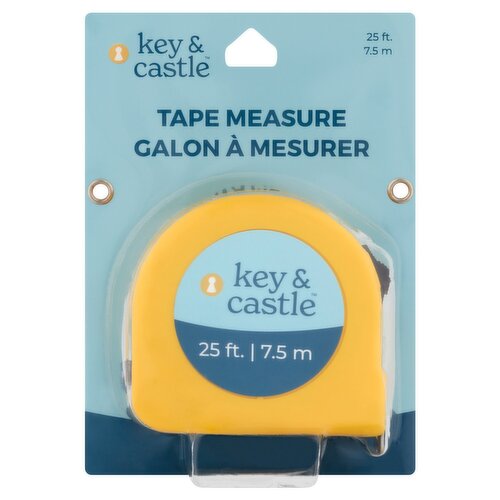 Key & Castle 25 ft Tape Measure