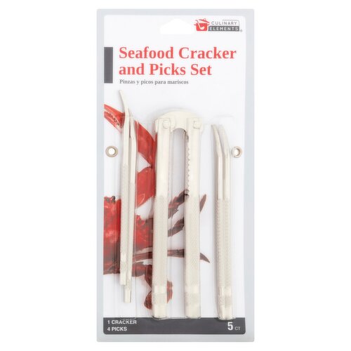 Jacent Culinary Elements Seafood Cracker and Picks Set, 5 count