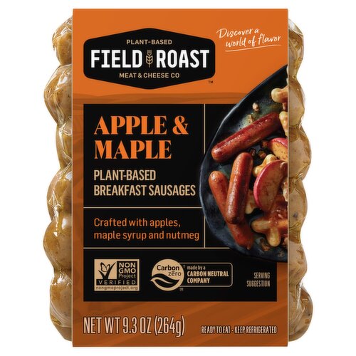 Field Roast Apple & Maple Plant-Based Breakfast Sausage 9.31 oz
