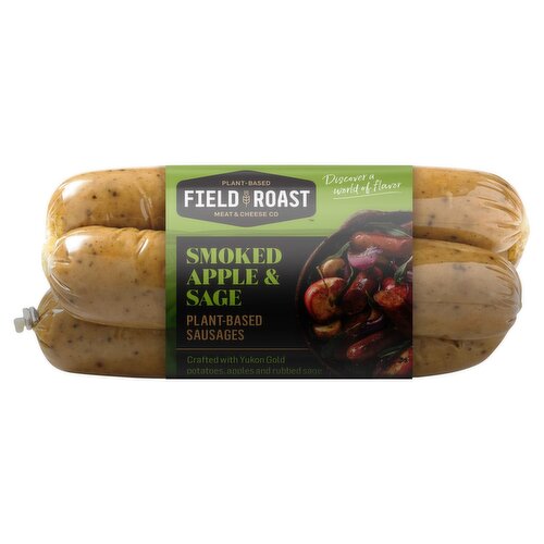 FIELD ROAST Smoked Apple & Sage Plant-Based Sausages 12.95 oz