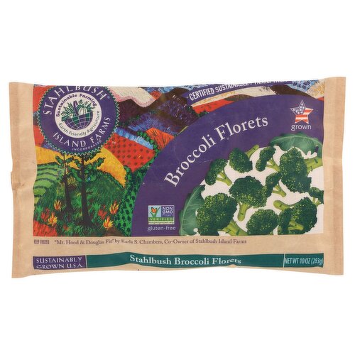 Stahlbush Island Farms Broccoli Florets, 10 oz