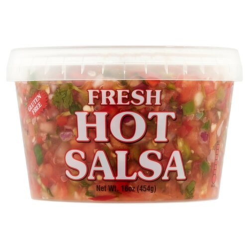 Top Crop Fresh Hot Salsa, 16 oz