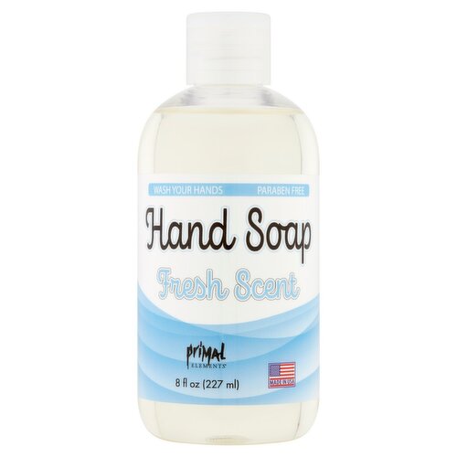 Primal Elements Fresh Scent Hand Soap, 8 fl oz