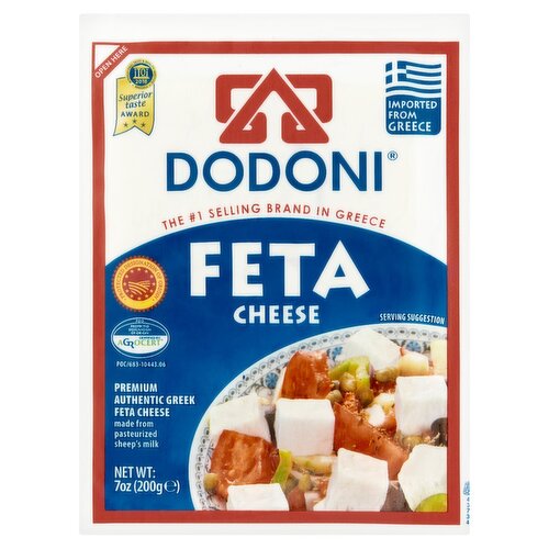 Dodoni Feta Cheese, 7 oz